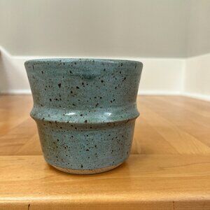Handmade Blue/Green Speckled Pottery